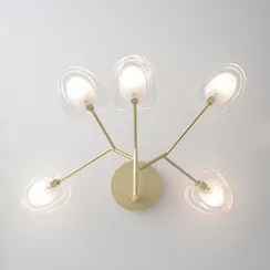 Настенный светильник Sole SOLE AP5 GOLD Crystal Lux