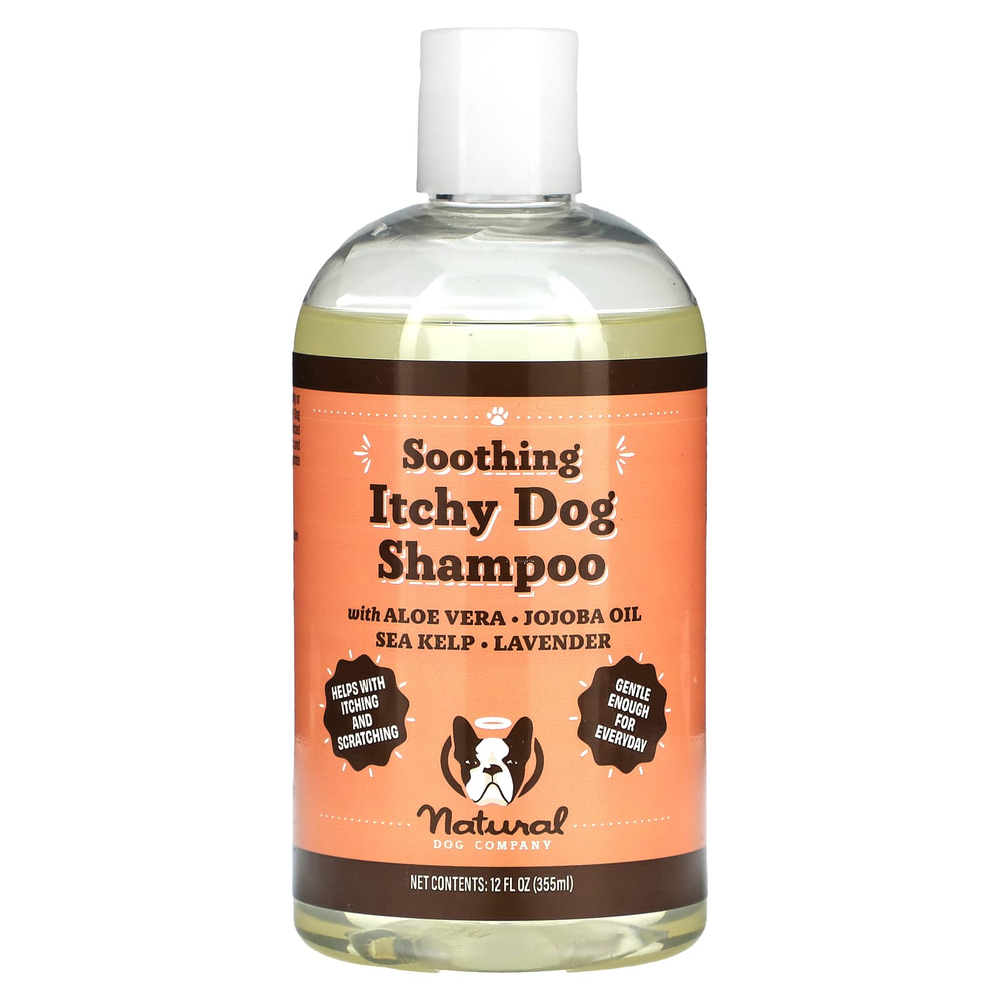 Natural Dog Company, шампунь для собак, успокаивающий зуд, 355 мл (12 унций)
