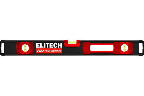 Уровень пузырьковый Elitech 100 см, 3 глазка 320304 HD 207201
