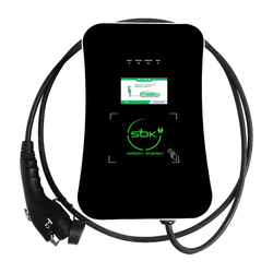 Зарядная станция S'OK Green Energy M3W Series Wallbox EV Charger, 1 фаза, 7 кВт, 32a/220v (SM3W10732542-5wf)