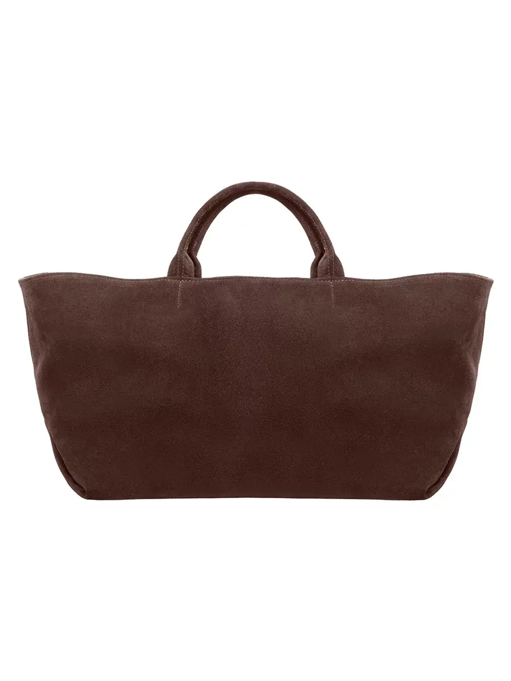 Тоут из замши Weekender bag «Dark chocolate»