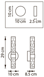 Бра Lightstar Acrile 737662
