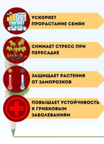 Эпин-Экстра — регулятор роста и антистрессовый адаптоген для растений, 1 мл