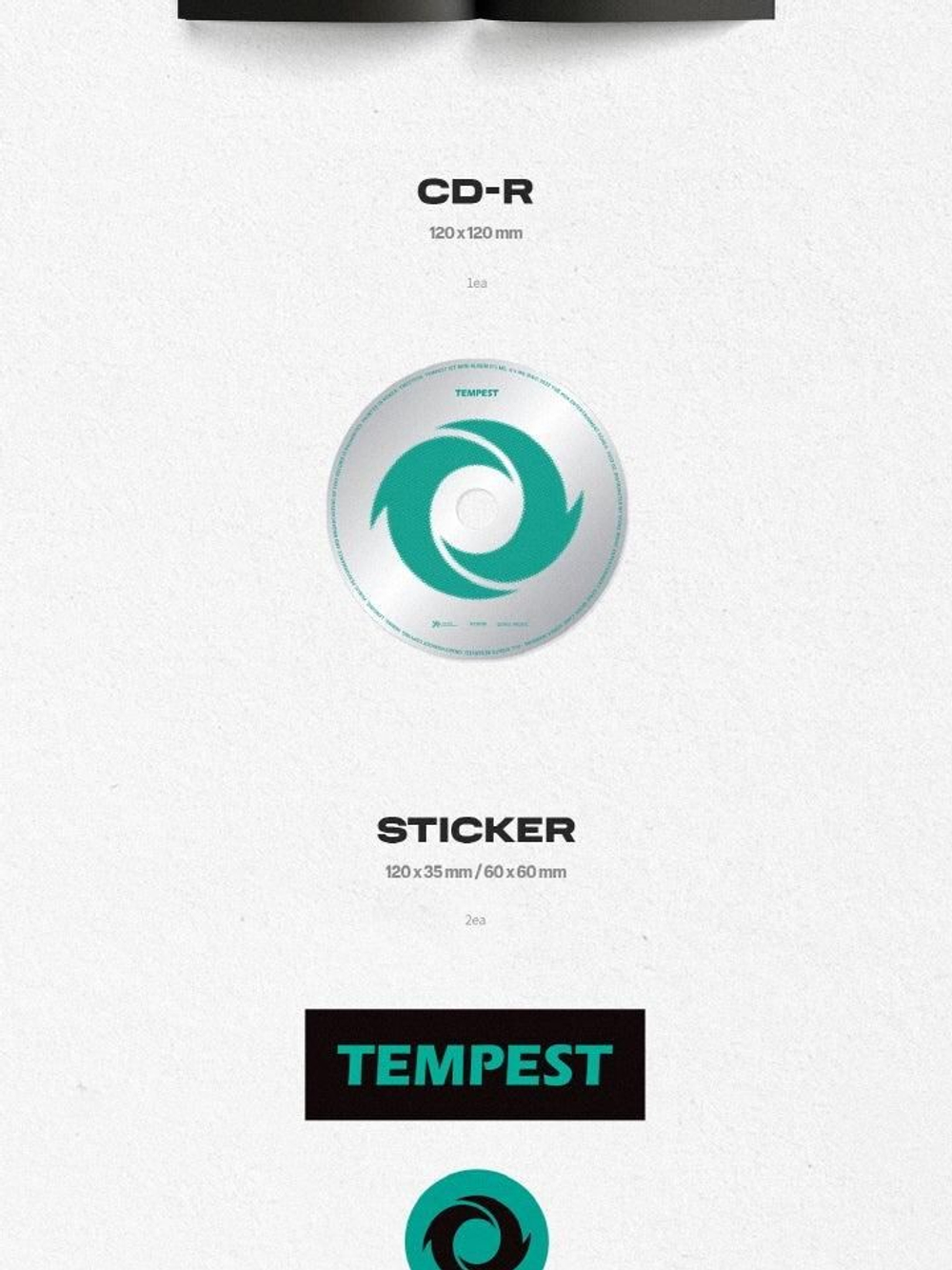 Альбом TEMPEST - It's Me, It's We 1st Mini Album DIGIPACK Version