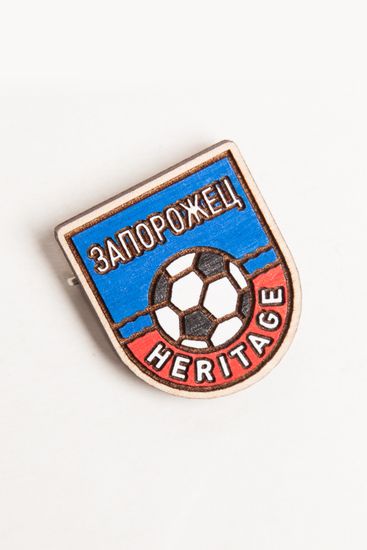 Значок ЗАПОРОЖЕЦ х WAF-WAF Футбол Волна