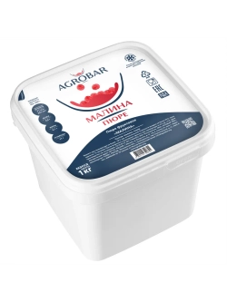 Пюре замороженное Малина "Agrobar" 1 кг (Россия)