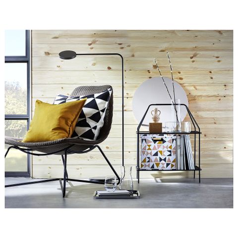 Чехол на подушку IKEA GURLI (ГУРЛИ), Золотистый, 50x50 см
