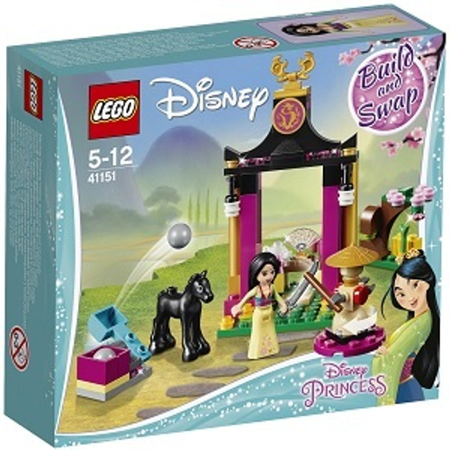 Конструктор LEGO Disney Princess 41151 Учебный день Мулан, 104 деталей, с мини-фигуркой