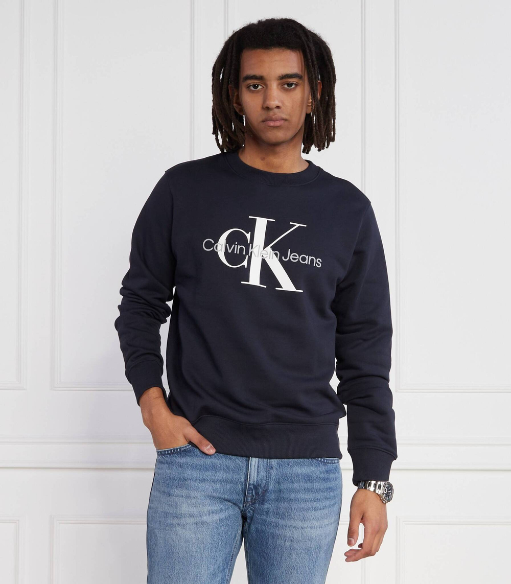Худи CORE MONOLOGO CALVIN KLEIN JEANS - темно-синий(J30J320933)
