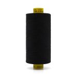 Нитка Gutermann Mara 120 (1000 метров), 1 кат., универсальная | 1274 черный уголь