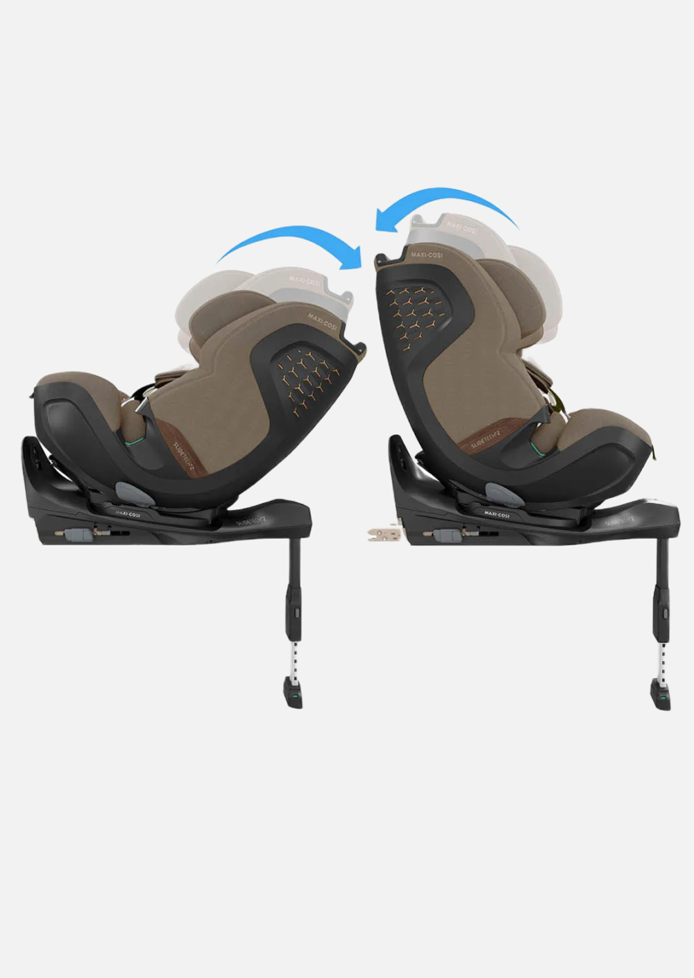 Автокресло Maxi-Cosi Pearl XL Slide Pro 0-36 кг Authentic Truffle (с базой)