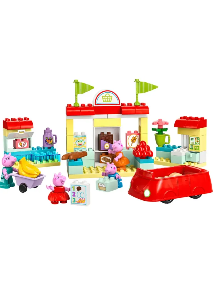 Конструктор DUPLO 10434 Свинка Пеппа: супермаркет
