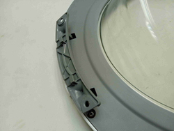 WM-F510STL/WW кт183 Люк в сборе для стиральной машины Dexp WM-F510STL/WW б/у