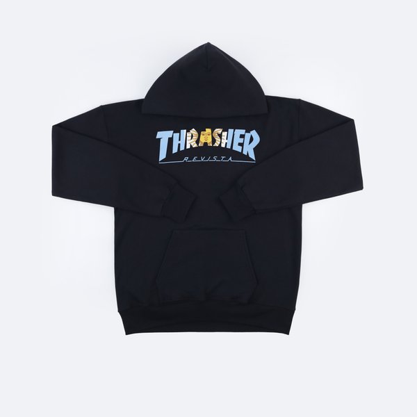 Худи Thrasher Argentina Hood (black) артикул: - купить в магазине Дайс
