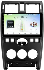 Магнитола для Lada Priora 2007-2013 (рамка черная тип 2) - Teyes CC4L монитор 9" IPS, Android 14, Быстрая, Snapdragon 662, CarPlay, 4G SIM-слот