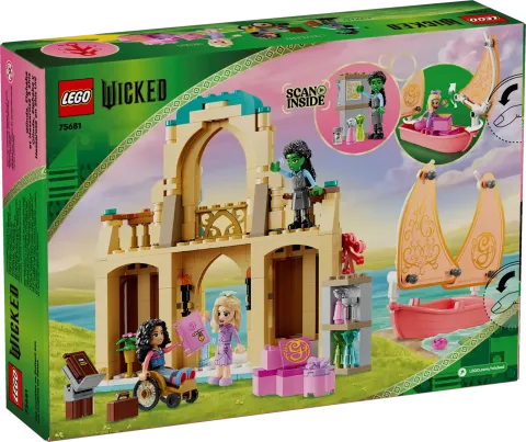 Конструктор LEGO Wicked 75681 Глинда, Эльфаба и Несса Роуз в университете Шиз