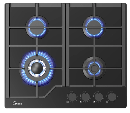Газовая варочная панель Midea MG693TGB