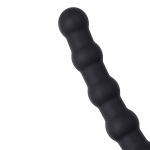 Черная насадка на пенис для двойного проникновения 19,5см ToyFa Black&Red 901413-5