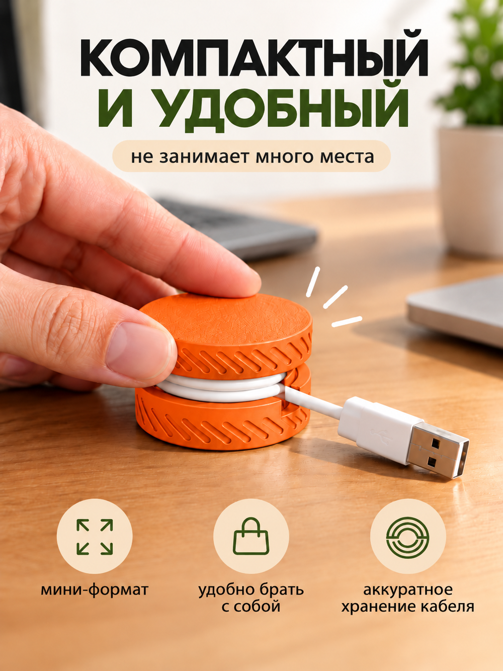 FOR YOU Органайзер для кабелей