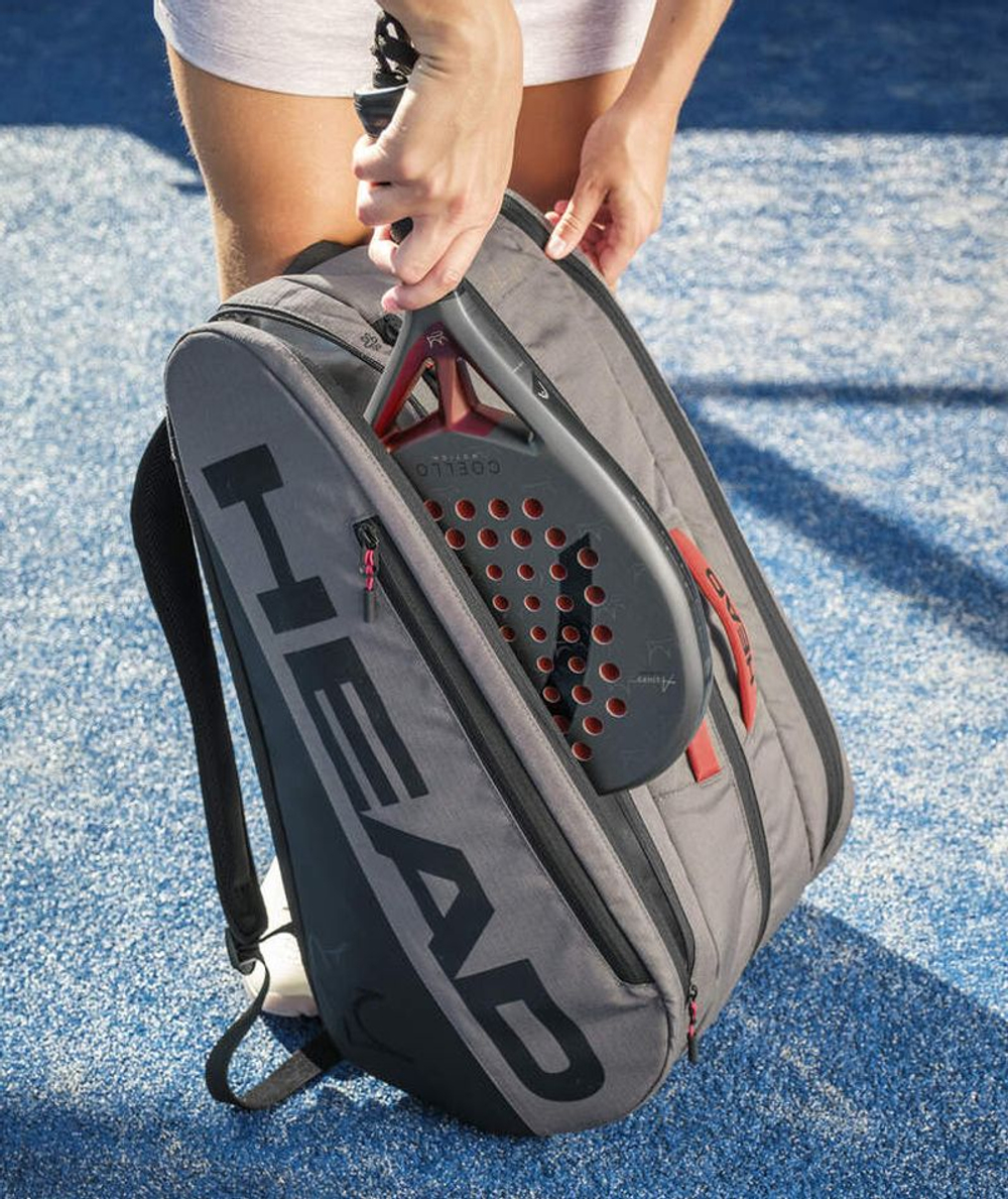 Сумка для Padel Head Coello Tour L - dark grey