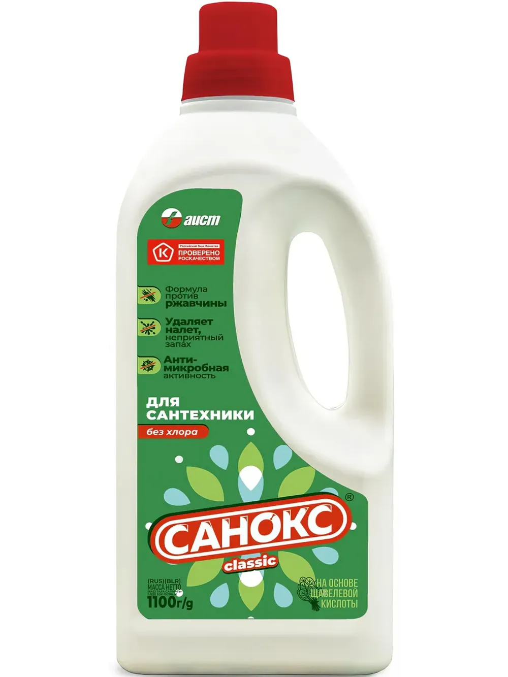 Гель для сантехники САНОКС АИСТ 1,1 кг