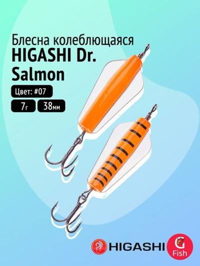 Блесна колеблющаяся Dr. Salmon 26g #21