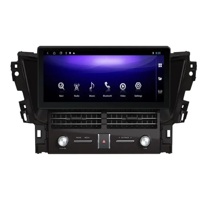 Магнитола для Toyota Alphard H30, Vellfire 2 2015-2023 (более 10 динамиков) - Kuberg KP-T1213 монитор 12.3", Android 10, Быстрая, CarPlay, SIM-слот
