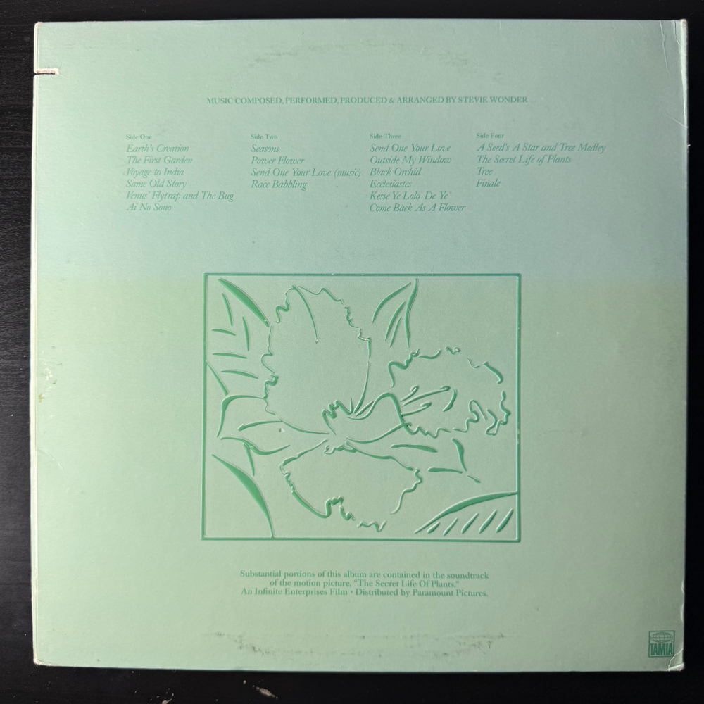 Stevie Wonder ‎– Journey Through The Secret Life Of Plants 2LP (США 1979г.)