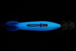 Кальмарница ASARI Torpedo 100гр #02 Blue Head-Blue Lumo