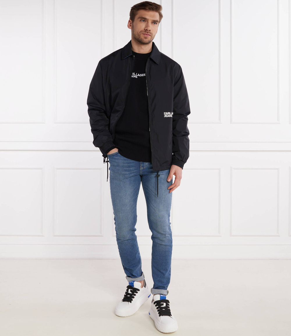 Двухсторонняя куртка reversible monogram Karl Lagerfeld Jeans - черный(241D1503)
