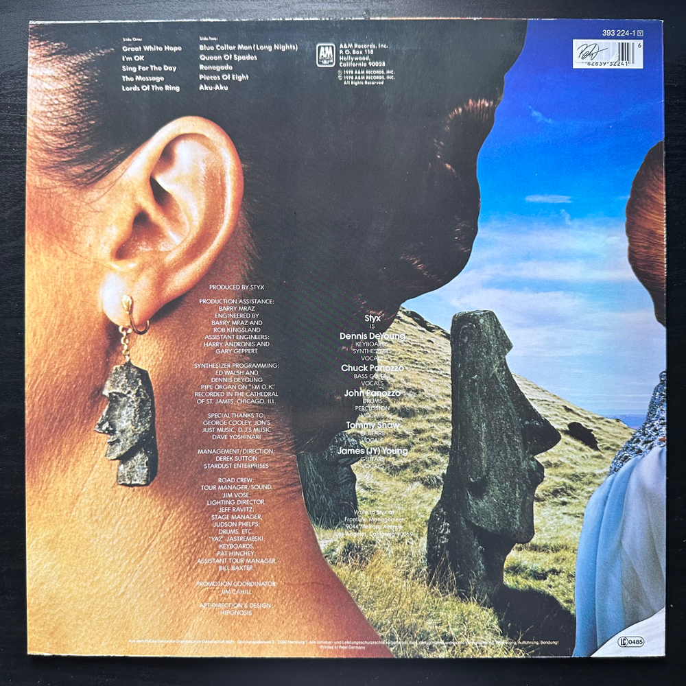 Styx - Pieces Of Eight (Германия 1988г.)