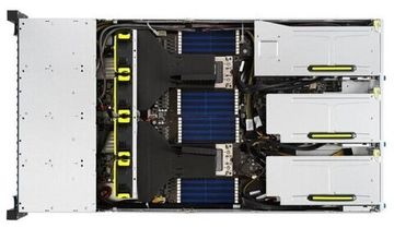 Сервер ASUS RS720A-E11-RS24U без процессора/без ОЗУ/без накопителей/количество отсеков 2.5" hot swap: 24/LAN 10 Гбит/c