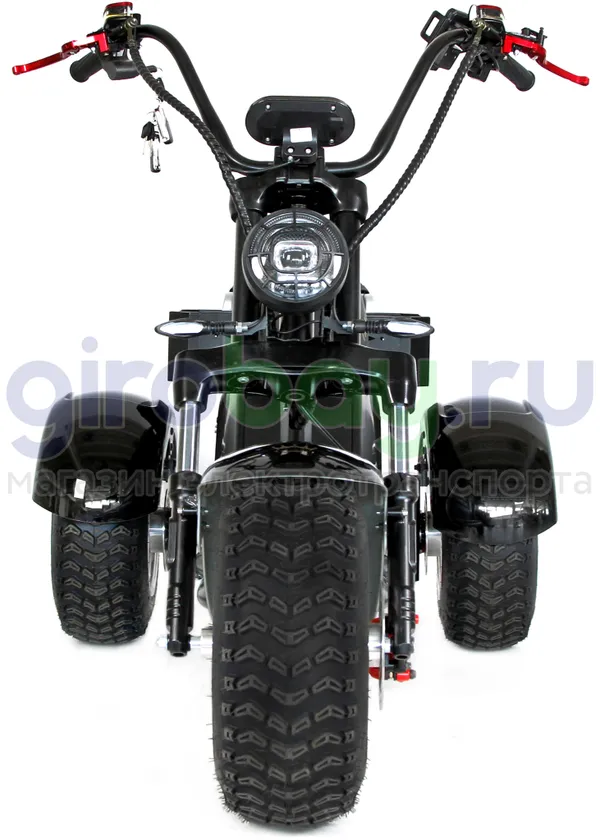 Электроскутер IKINGI M6 PRO TRIKE 6000W - Чёрный фото №9