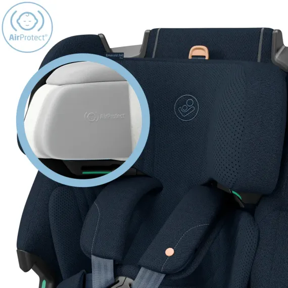 Автокресло Maxi-Cosi Emerald 360 Pro Authentic Blue