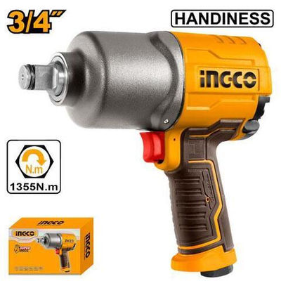 Ударный пневматический гайковерт 3/4 1355 Нм INGCO AIW341301 INDUSTRIAL