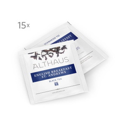 Чай черный Althaus English Breakfast St. Andrews Pyra Pack в пирамидках, 15 шт