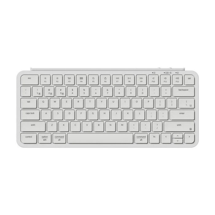 Беспроводная ультратонкая клавиатура Keychron B1 Pro, 77 клавиш, ножничные переключатели, цвет Ivory White (B1P-K8)