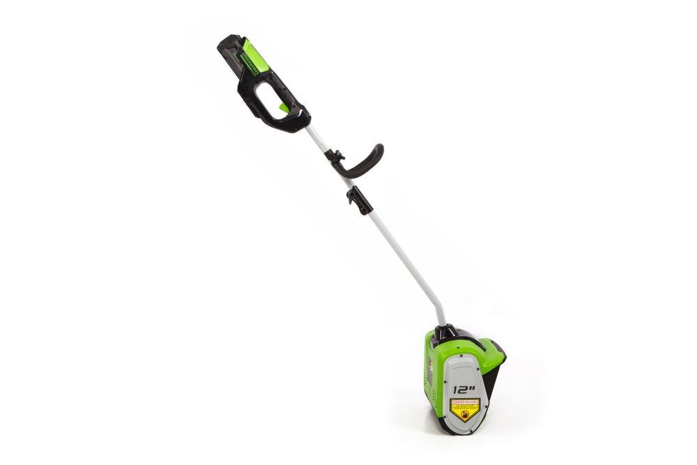 Аккумуляторная снегоуборочная лопата Greenworks GD40SS30K8, 2600807UH,40v, 30 см, АКБ 8 А·ч и ЗУ