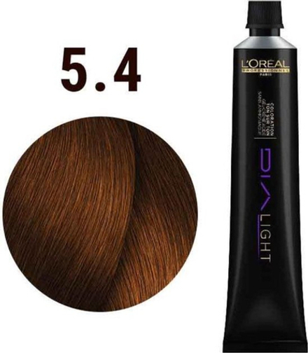 L'Oreal Professionnel Dia Light 5.4 - Светлый шатен медный 50 мл