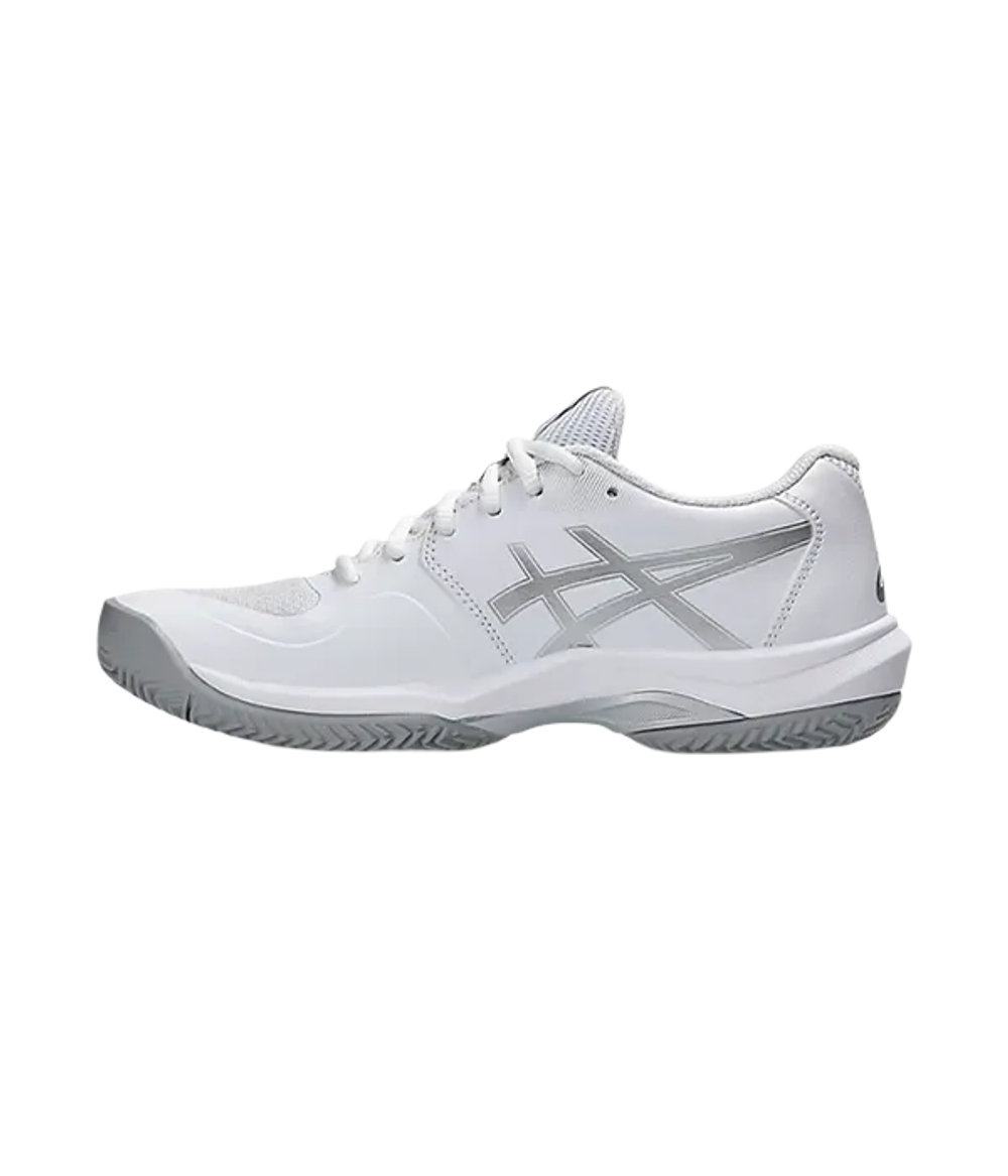 Asics Game FF Clay-OC Woman Белый-Чистое серебро 2025 Кроссовки