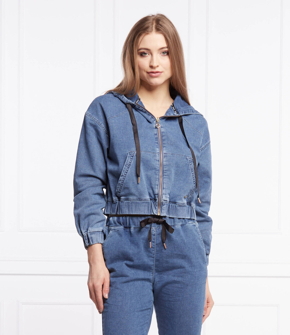 джинсовая куртка aperta Liu Jo Sport - голубой(TA2196 F0871)