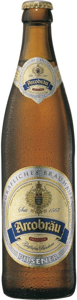 Пиво Аркоброй Пилснер / Arcobrau Pilsener 0.5 - стекло