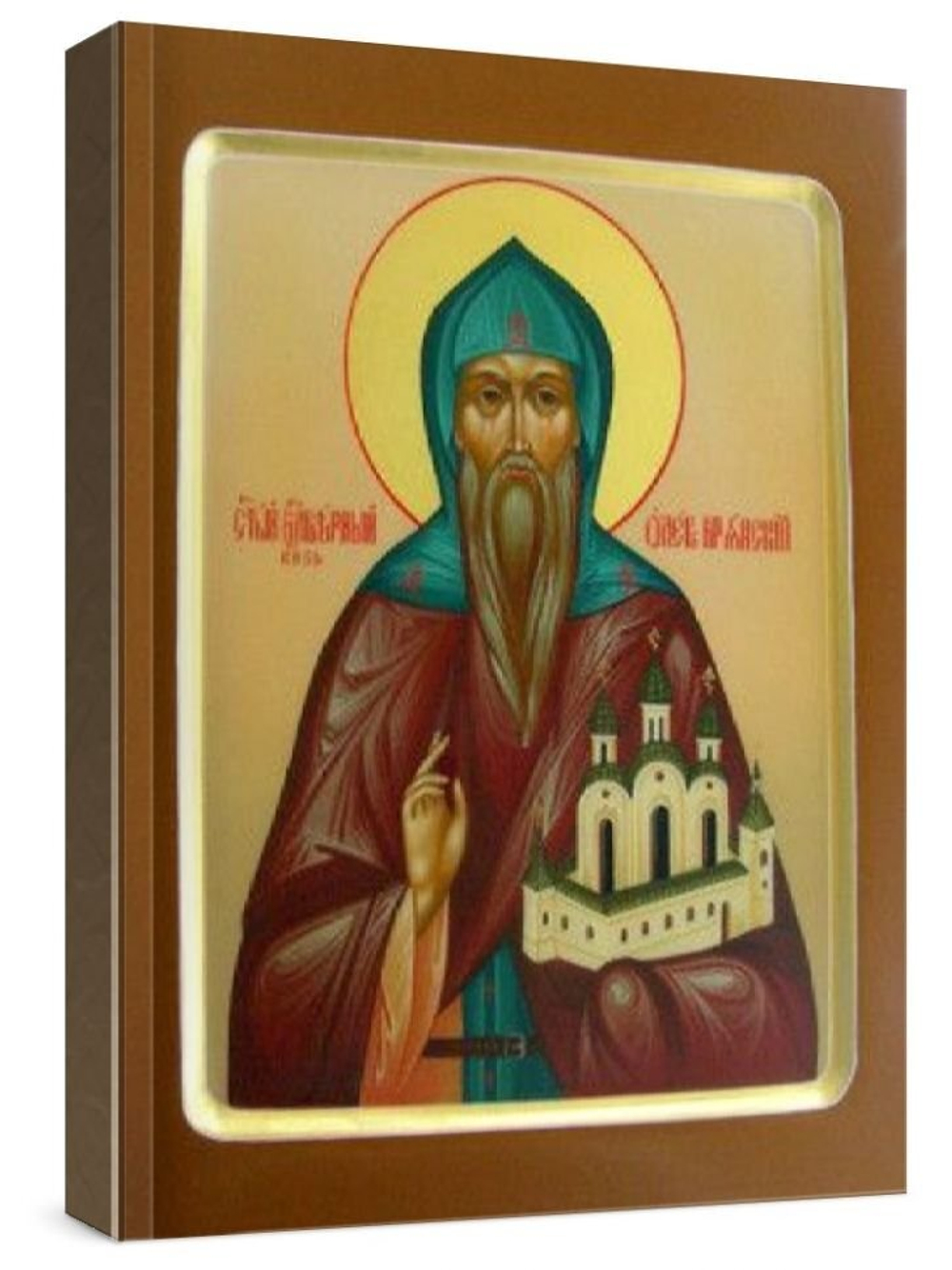 Олег Брянский (рукописная икона)