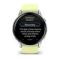 Garmin Venu 4 45 мм серебристые смарт-часы с цитроновым силиконовым ремешком