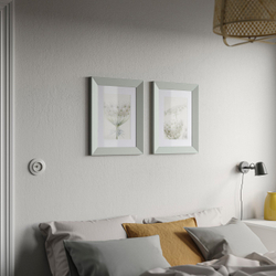IKEA PLOMMONTRÄD  (ИКЕА ПЛОММОНТРЭД)  -  Рама - бледный серо-зеленый 30x40 см