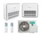Мульти сплит-система Hisense 2 x AKT-09UR4RK8 / AMW2-18U4RXC