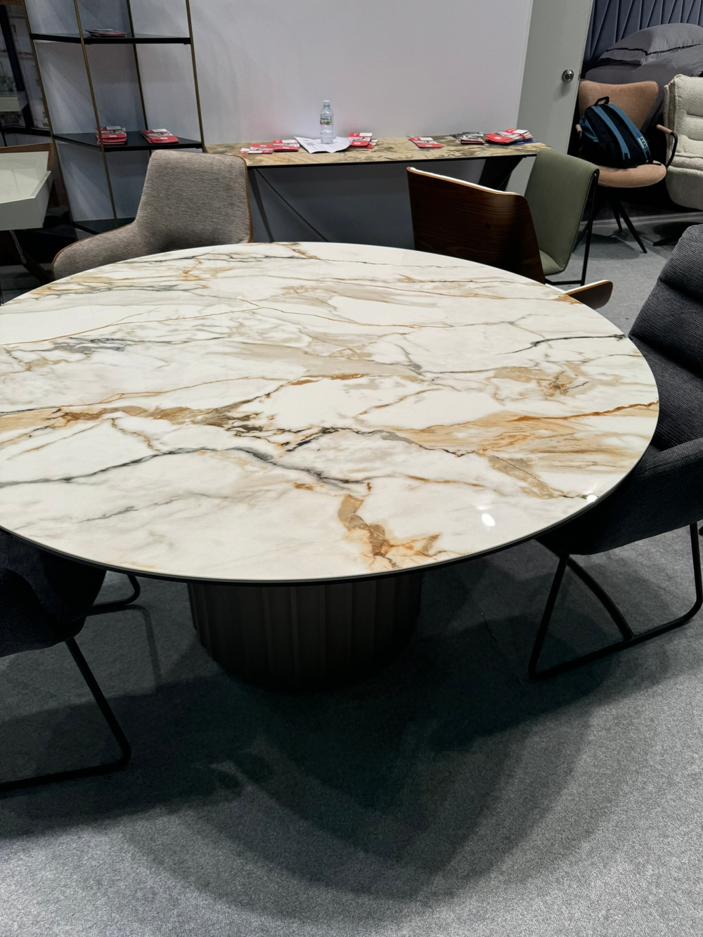 Стол DT2343 (140) белая керамика