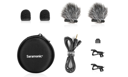 Микрофон петличный Saramonic DK5E влагозащищенный TA4F Mini XLR 4-PIN для радиосистем SHURE, TOA, Li