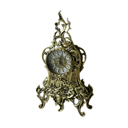 Bello De Bronze Каминные часы с канделябрами "Дон Луиш", "золото"