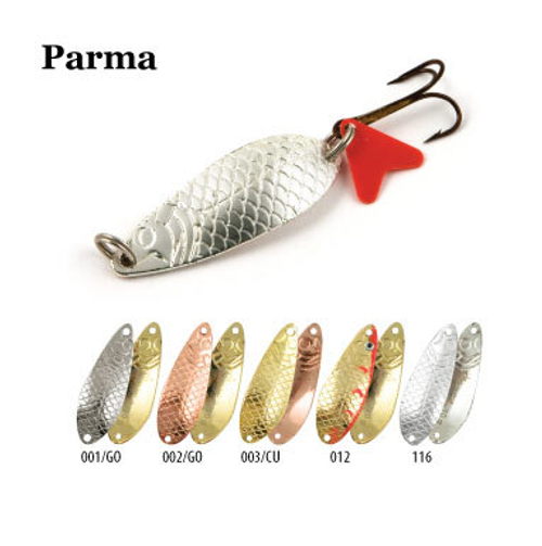 Блесна колебалка Akara 1036 Parma 10 гр. 002/Go